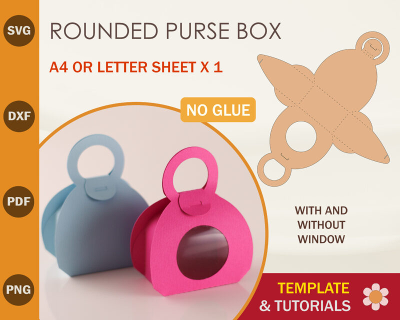 mini-rounded-purse-box-A4x1---product-display-square Mini Rounded Purse Box Template