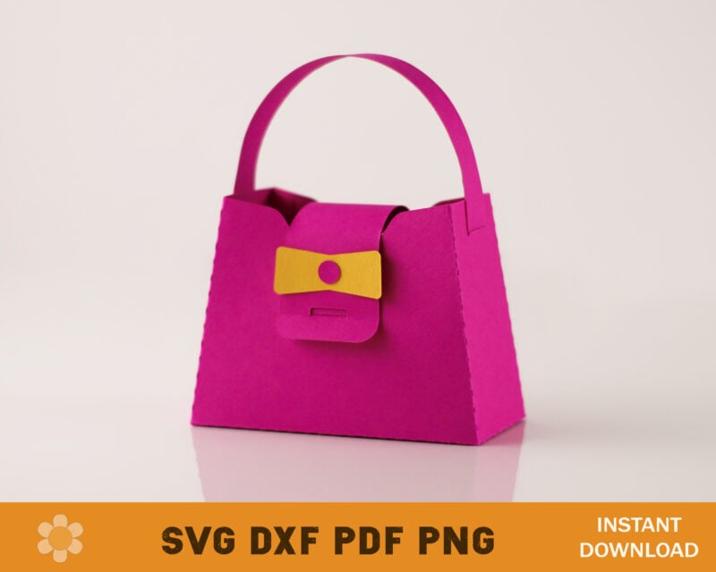 Mini Purse Box Template