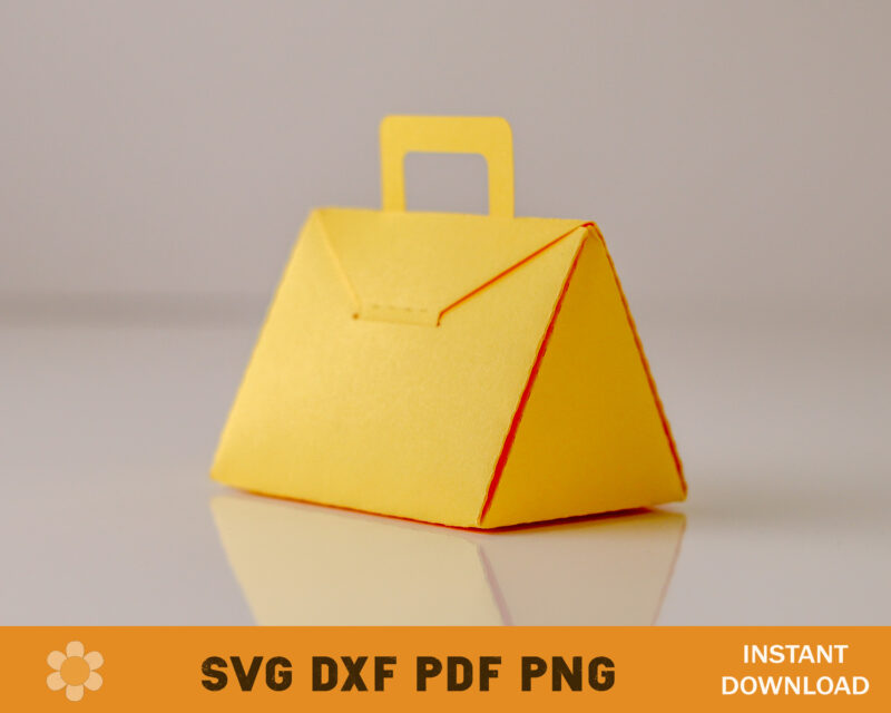 Purse Box No Glue Template