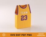 Basketball Jersey Box Template