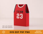 Basketball Jersey Box Template
