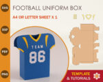 Football Uniform Box Template