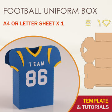 Football Uniform Box Template