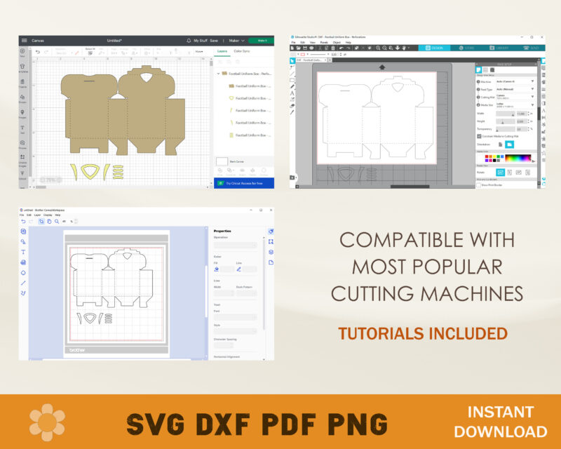 Football Uniform Box Template