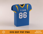 Football Uniform Box Template