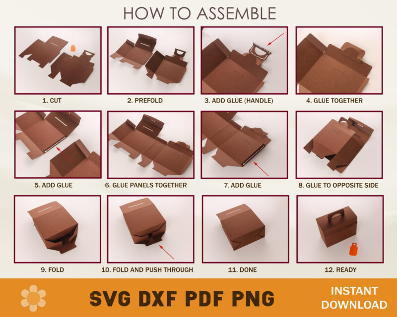 Suitcase Box Template