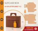 Suitcase Box Template