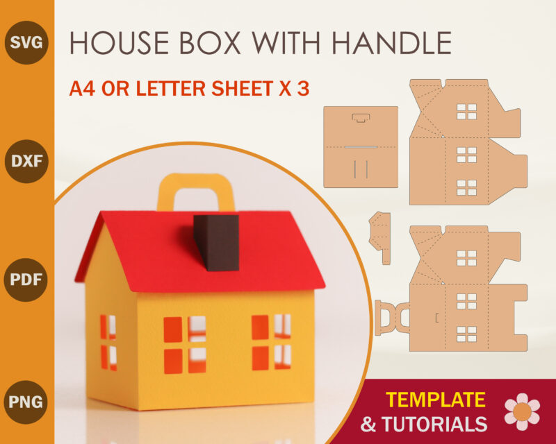 House Box with Handle
