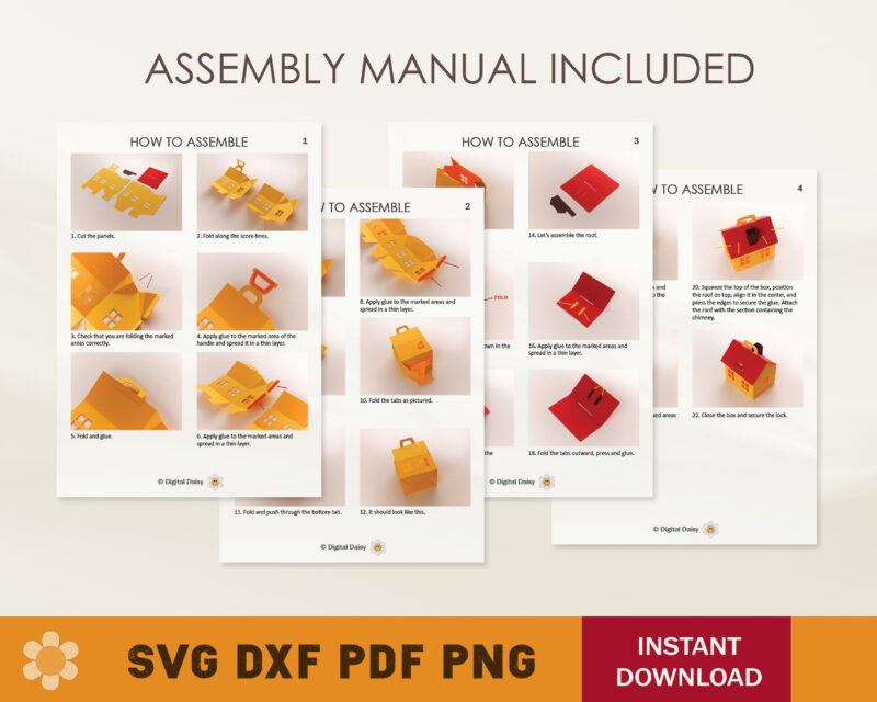 House Box with Handle