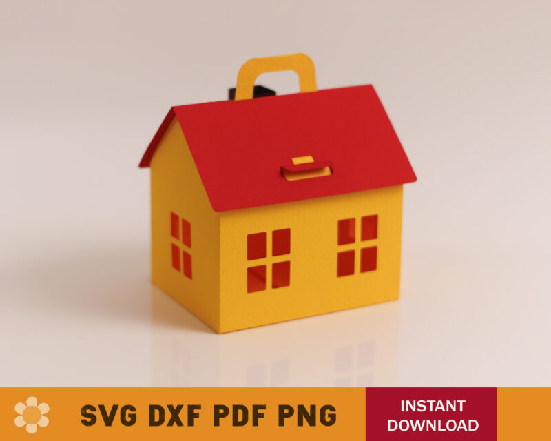 House Box with Handle