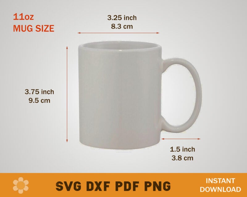 11oz Mug Holder Template