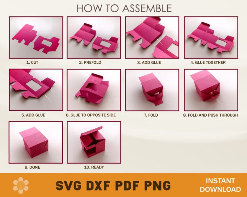 11oz Mug Box Template