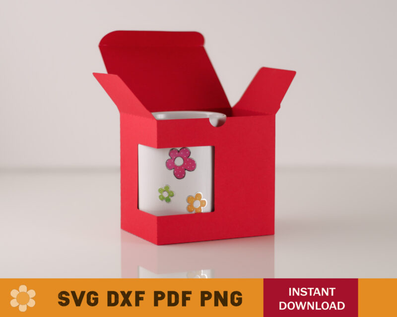 15oz Mug Box Template