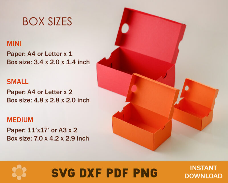 Shoe Box Templates