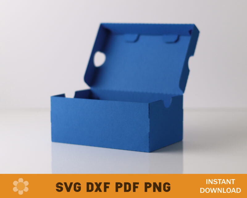 No Glue Shoe Box Template