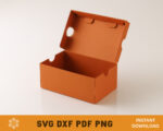 No Glue Small Shoe Box Template
