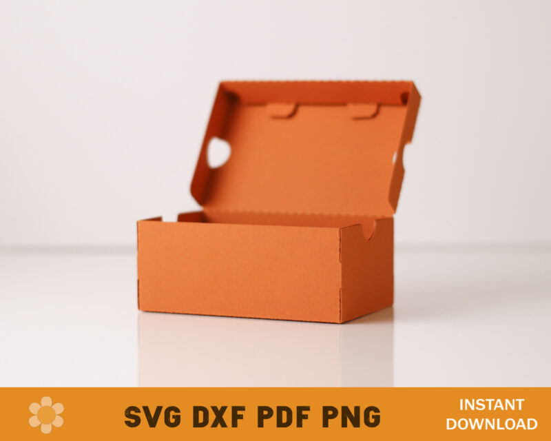 No Glue Small Shoe Box Template