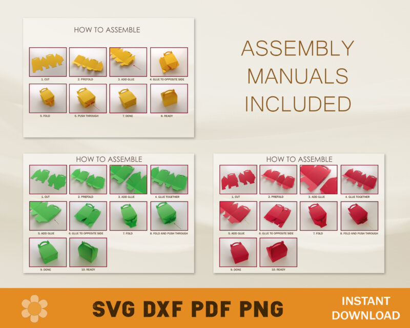 Rounded Gable Box Templates