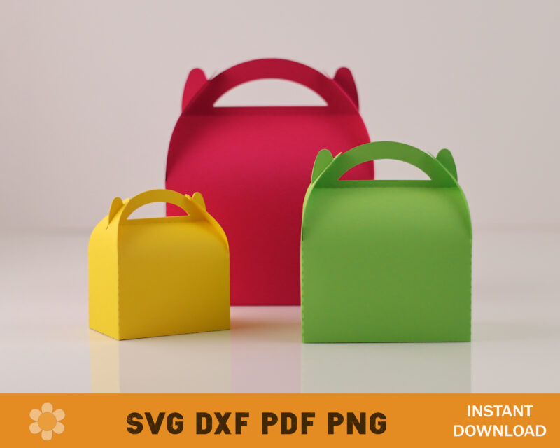 Rounded Gable Box Templates