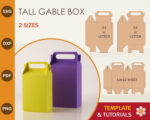 Tall Gable Box Templates