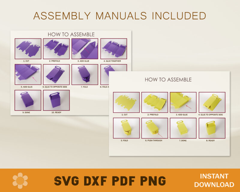 Tall Gable Box Templates