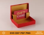 Pop-Up Gift Card Box Template