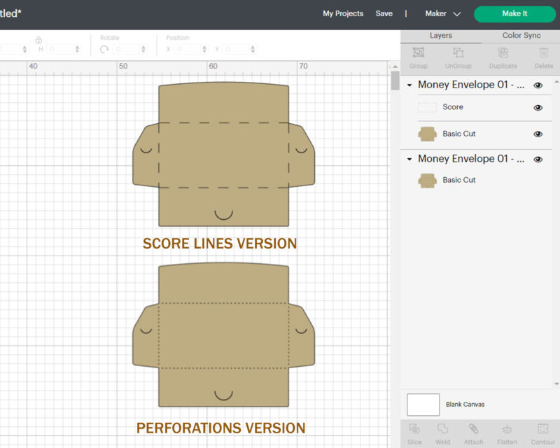 Money Envelope Template