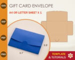 Gift Card Envelope Template