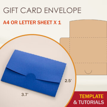 Gift Card Envelope Template