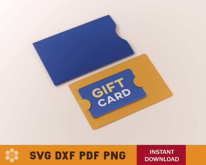 Gift Card Sleeve Template