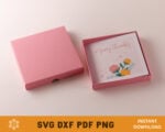5x5 Greeting Card Box Template