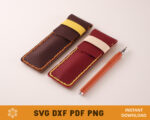 Pen Case Faux Leather Template