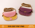 Coin Purse SVG Template