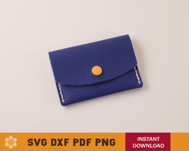 Card Wallet SVG Template