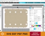 Candy Shaped Box Template