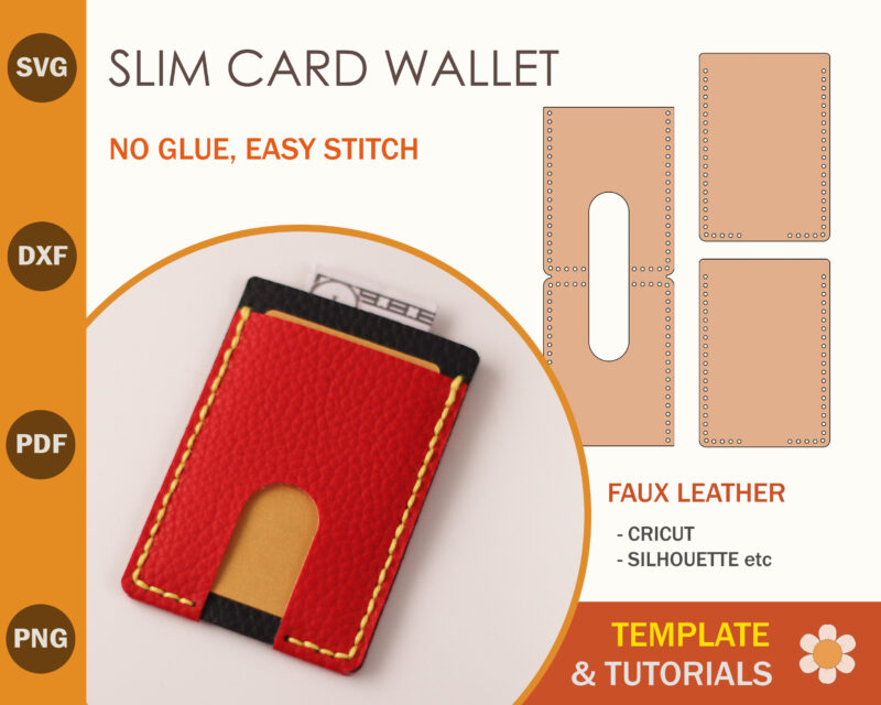 card-wallet-02---product-display-square Slim Card Wallet Faux Leather Template