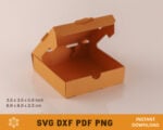 3.5'' Mini Pizza Box Template