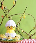 3D Papercraft Chicken – Easter decor PDF Template