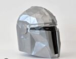 3D Papercraft Mandalorian Helmet – DIY PDF Template