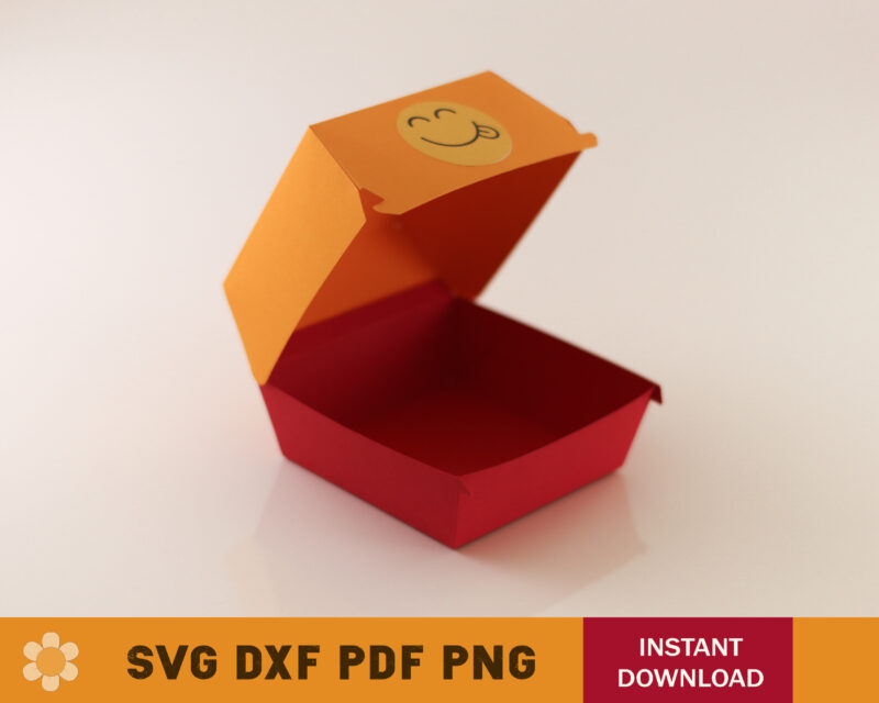 Burger Box Template