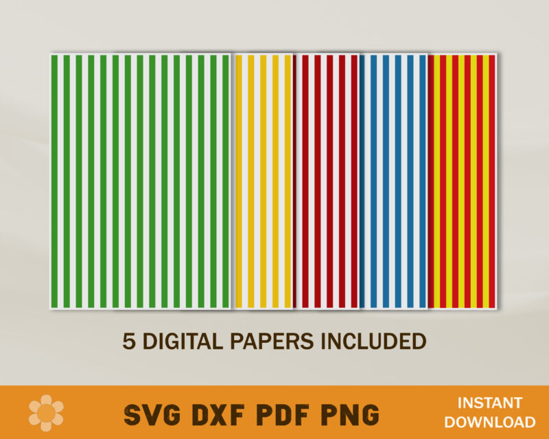 French Fry Box Template