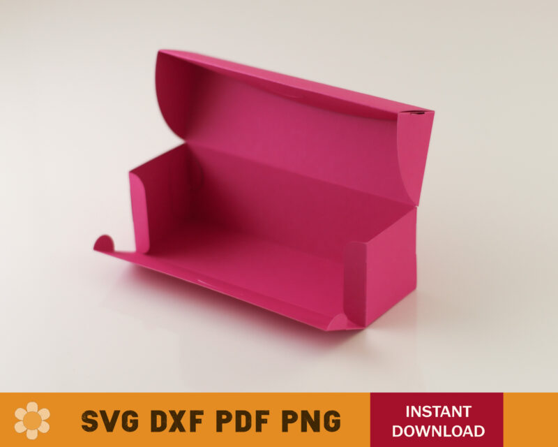 Macaron Box No Glue Template