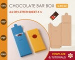 Chocolate Bar Box Template