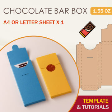 Chocolate Bar Box Template