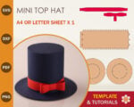 Mini Top Hat Template