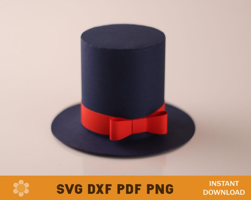 Mini Top Hat Template