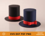 Mini Top Hat Template