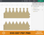 Mini Party Crown Template