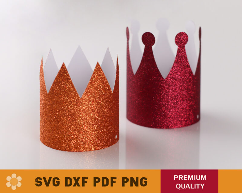 Mini Party Crown Template
