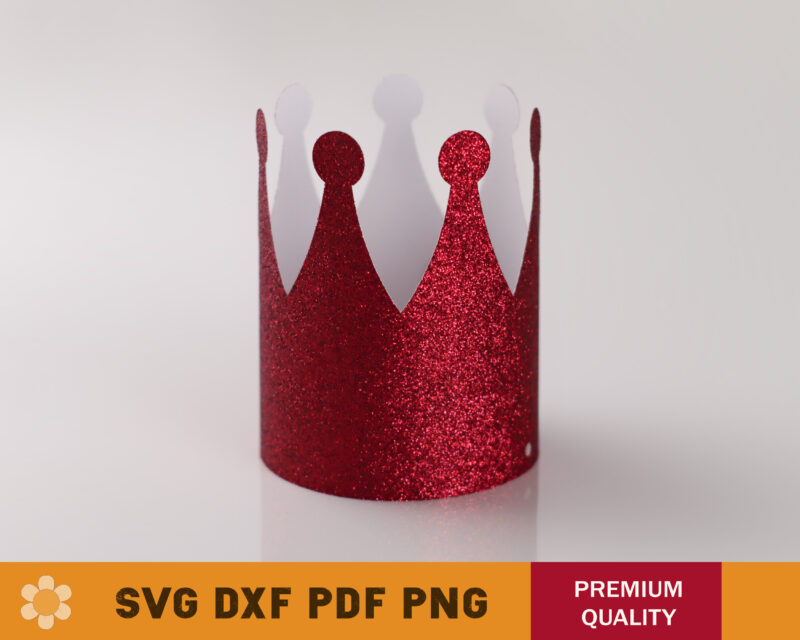 Mini Party Crown Template